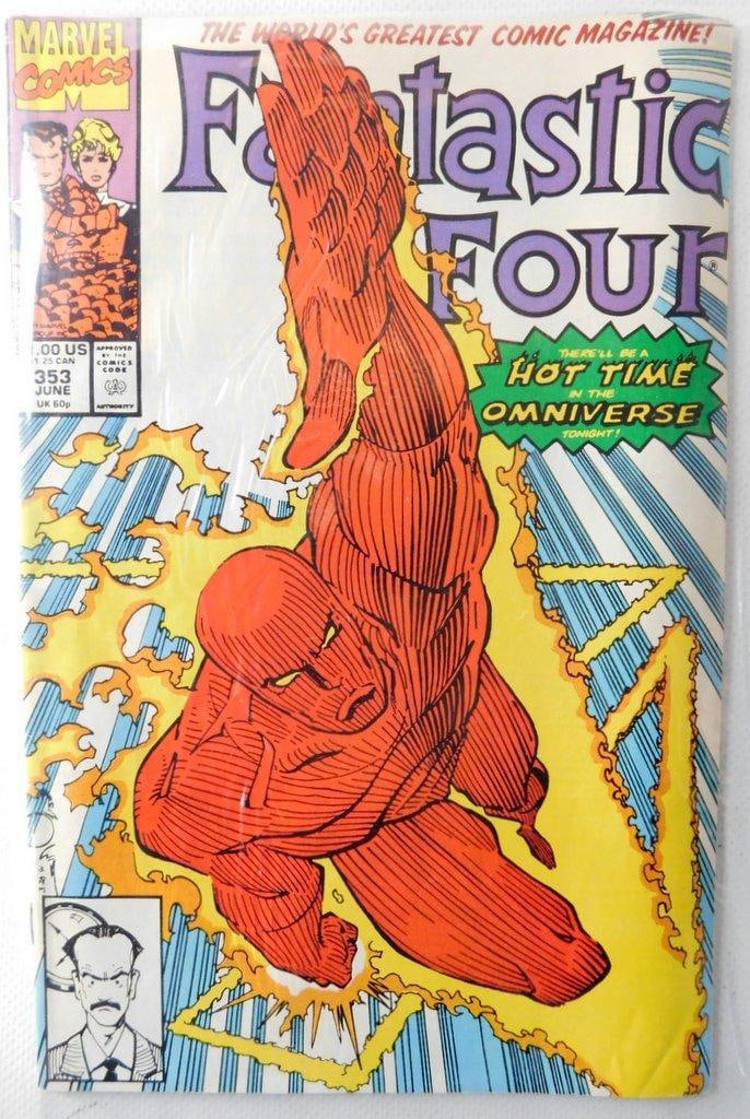 (Lot of 4) FANTASTIC FOUR Comic Books from 1976 to 1997 - 6