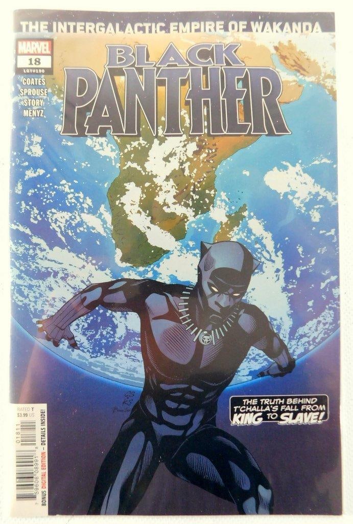 (Lot of 2) Black Panther: World of Wakanda #1 (2016) and Black Panther Vol. 7 #18 (2019) - 3