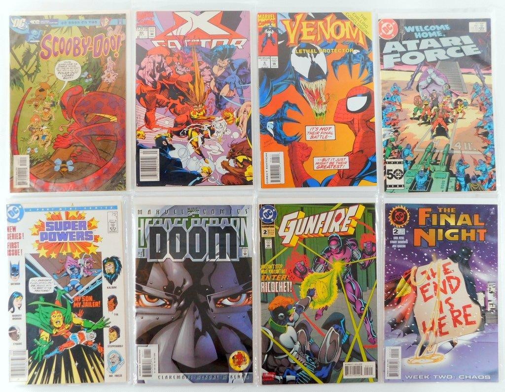 (Lot of 8) Comic Book Lot Featuring Titles from DC and Marvel (1984-2010) (1 of 5)