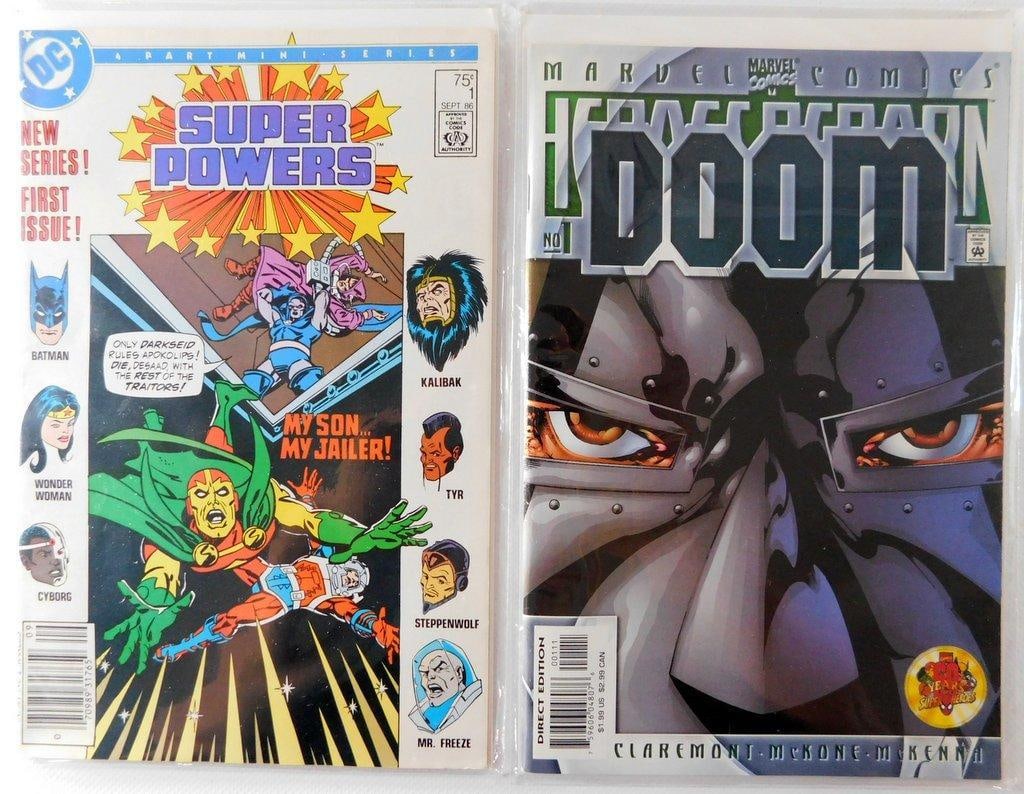 (Lot of 8) Comic Book Lot Featuring Titles from DC and Marvel (1984-2010) - 4