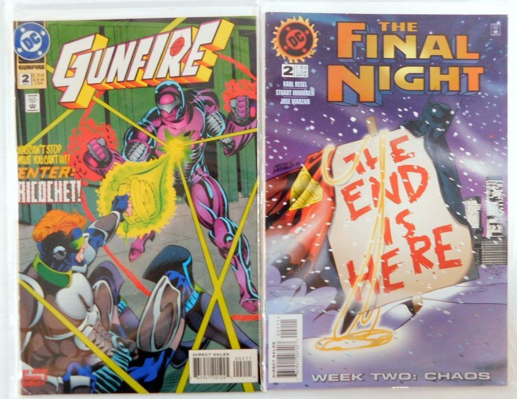 (Lot of 8) Comic Book Lot Featuring Titles from DC and Marvel (1984-2010) - 5
