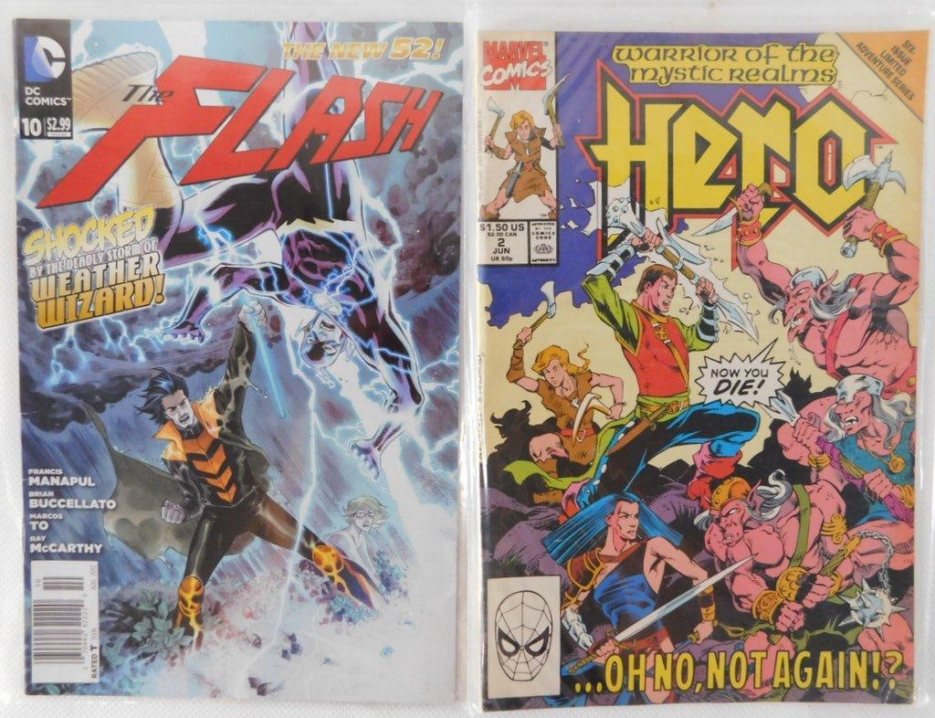 (Lot of 6) Comic Books: DC and Marvel Titles (1990-2012) - 2