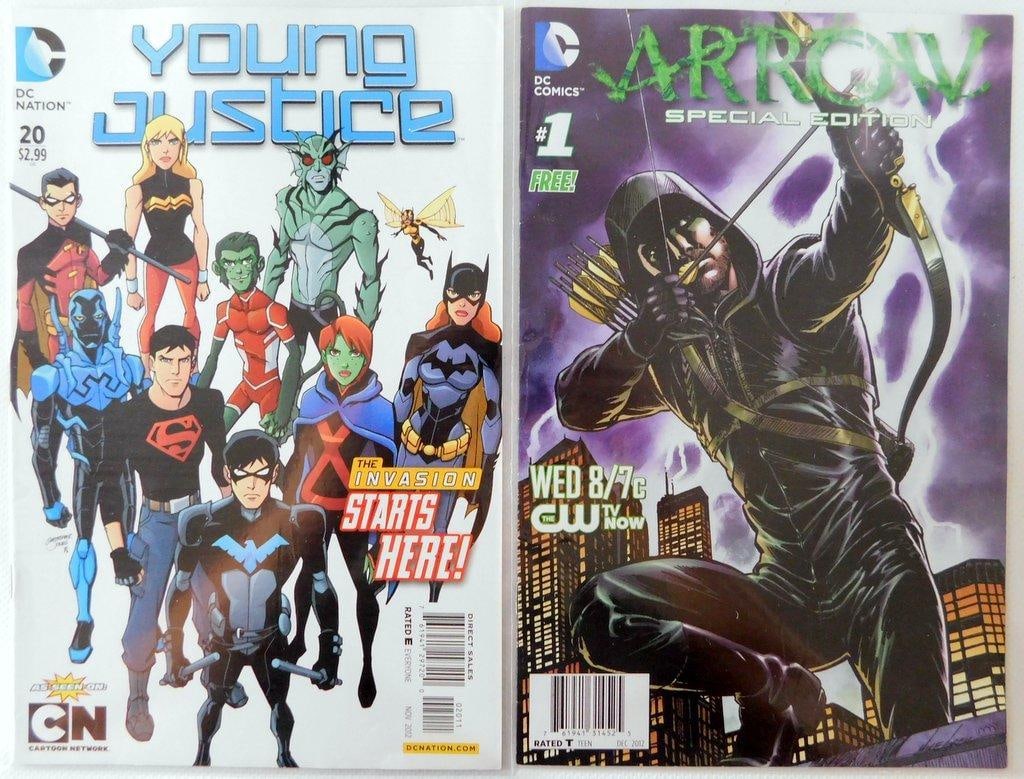 (Lot of 6) Comic Books: DC and Marvel Titles (1990-2012) - 3