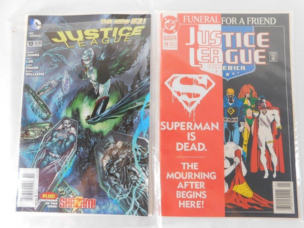 (Lot of 8) Justice League Comic Books, Various Years and Titles - 3