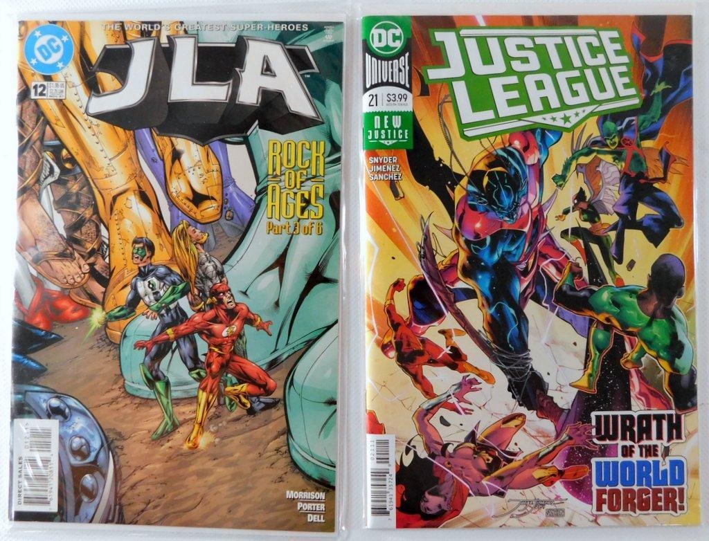 (Lot of 8) Justice League Comic Books, Various Years and Titles - 5