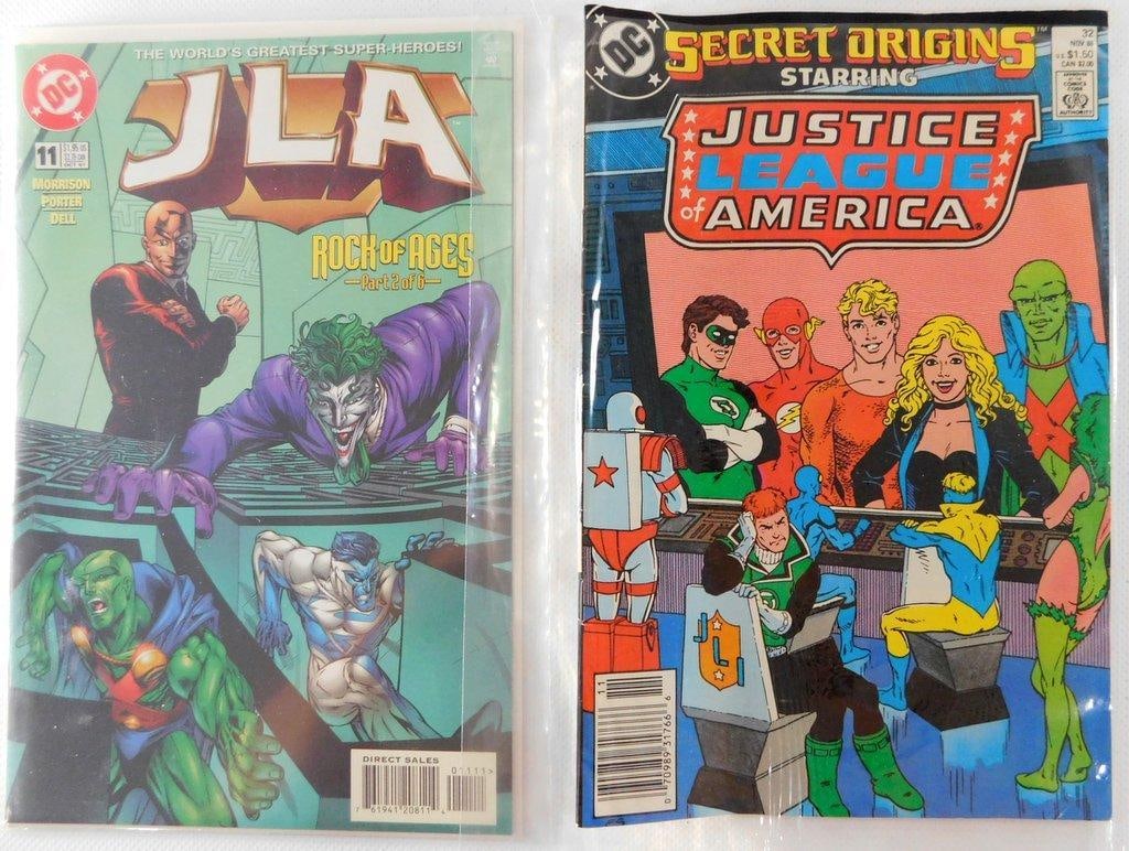 (Lot of 8) Justice League Comic Books, Various Years and Titles - 6