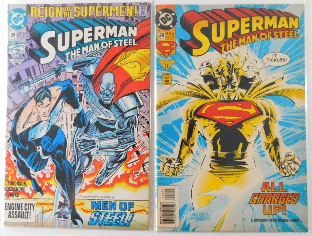 (Lot of 8) DC Comics Superman: Man of Steel Issues (1992-1994) No Signs of Wear - 4