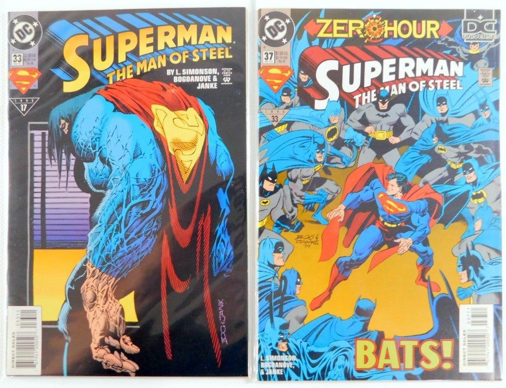 (Lot of 8) DC Comics Superman: Man of Steel Issues (1992-1994) No Signs of Wear - 5