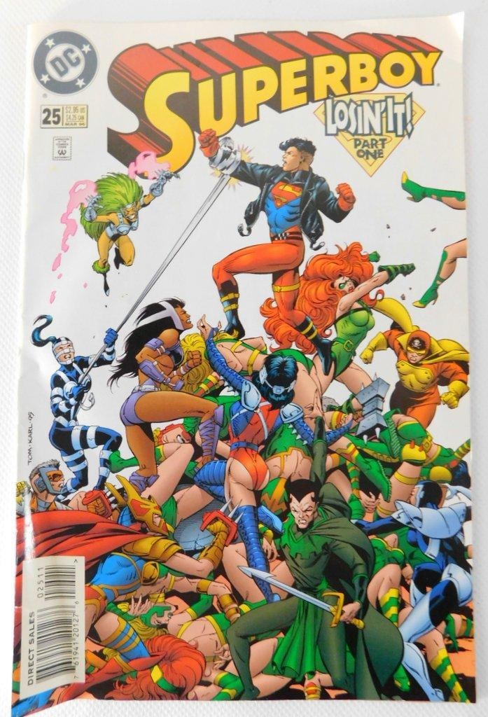 (Lot of 5) Iconic Superman Comics Featuring Key Editions (1991-1998) - 2