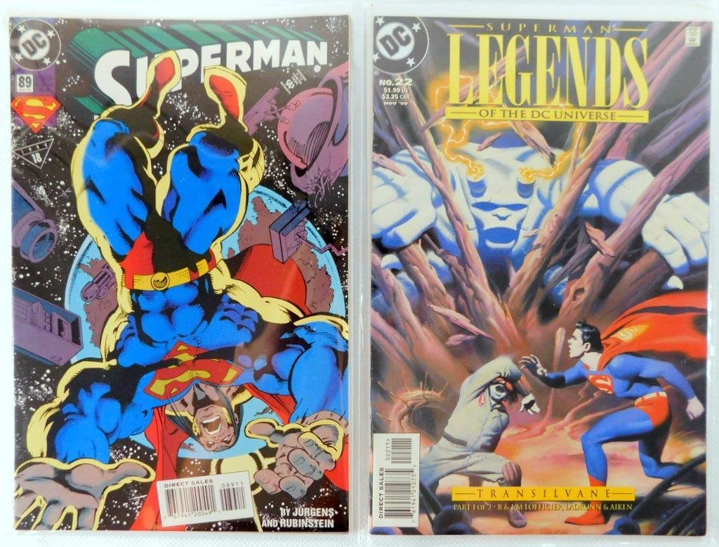 (Lot of 6) DC Comics Including Superman, Supergirl, and Wonder Woman Issues - 2