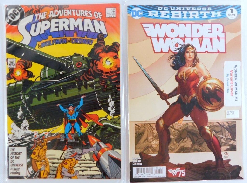(Lot of 6) DC Comics Including Superman, Supergirl, and Wonder Woman Issues - 4