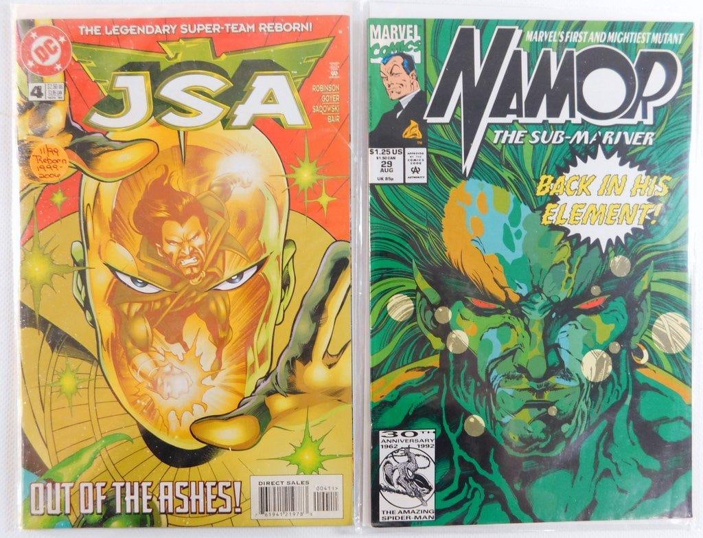 (Lot of 6) Comic Books Including Marvel and DC "What If?", Thor, Namor, and Avengers.1992-2015 - 4