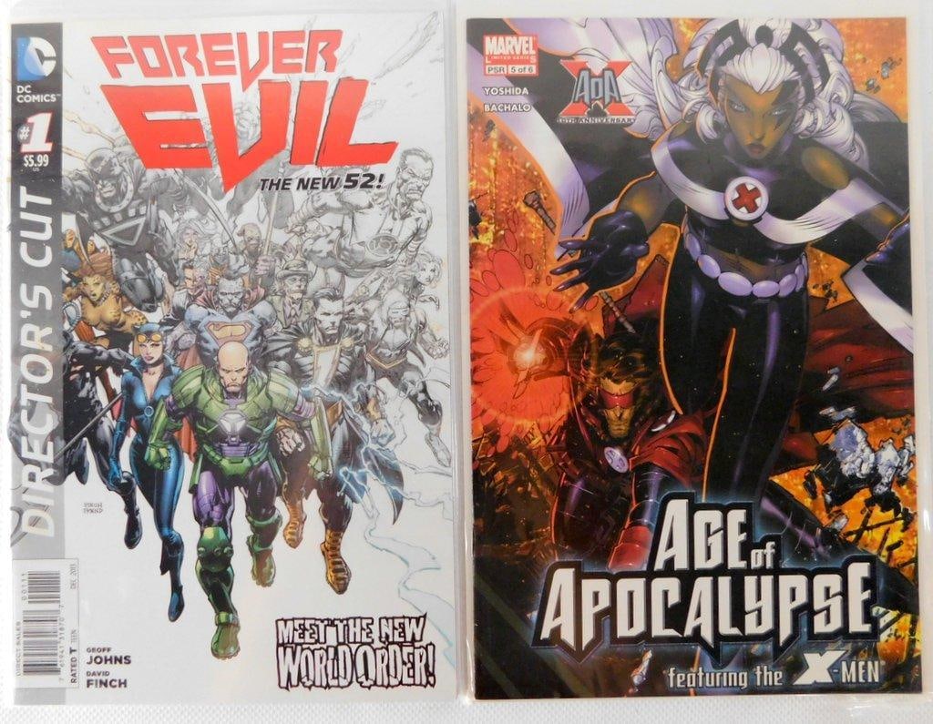 (Lot of 4) Comic Books Including Forever Evil Director's Cut and "Issues of Darkness" (1983-2013) - 2