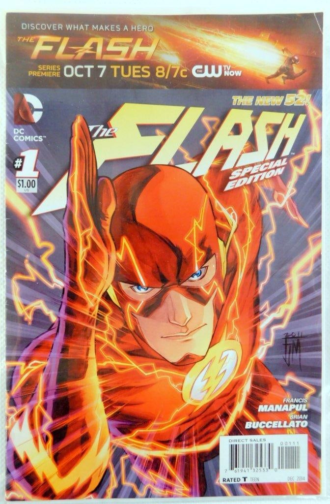 (Lot of 7) Comic Books Featuring Avengers, Batman, and The Flash (1991-2014) - 5