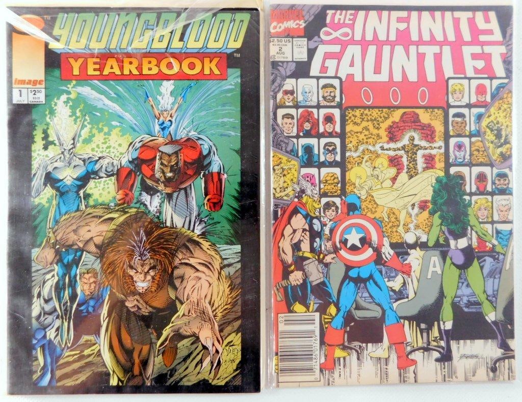 (Lot of 5) Comic Books Including Guardians of the Galaxy and The Infinity Gauntlet (1991-2017) - 3