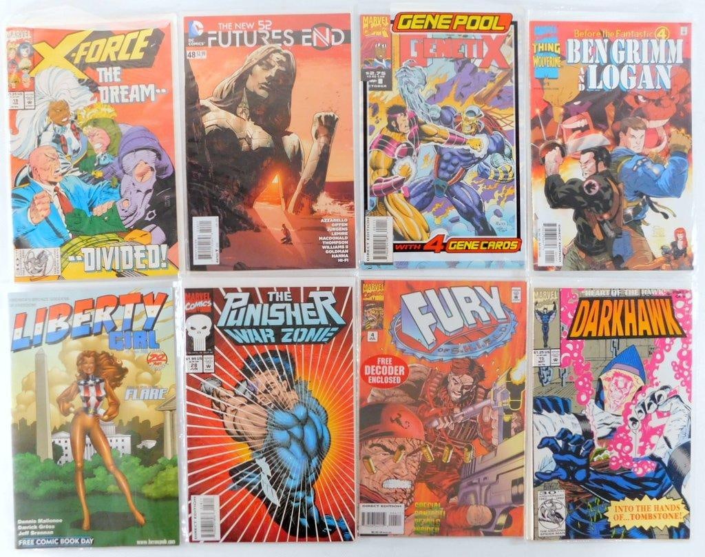 (Lot of 8) Comic Books from Marvel, DC, and Independent Publishers (1 of 5)