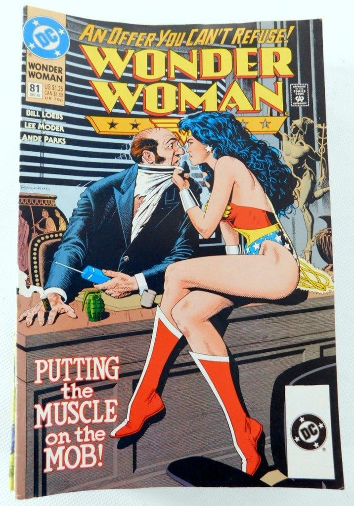 (Lot of 19) Comic Issues Including Wonder Woman, Warlord, and Green Arrow: Lot of 19 comic book issues featuring titles such as Wonder Woman Warlord Green Arrow Excalibur and more The comics show some wear