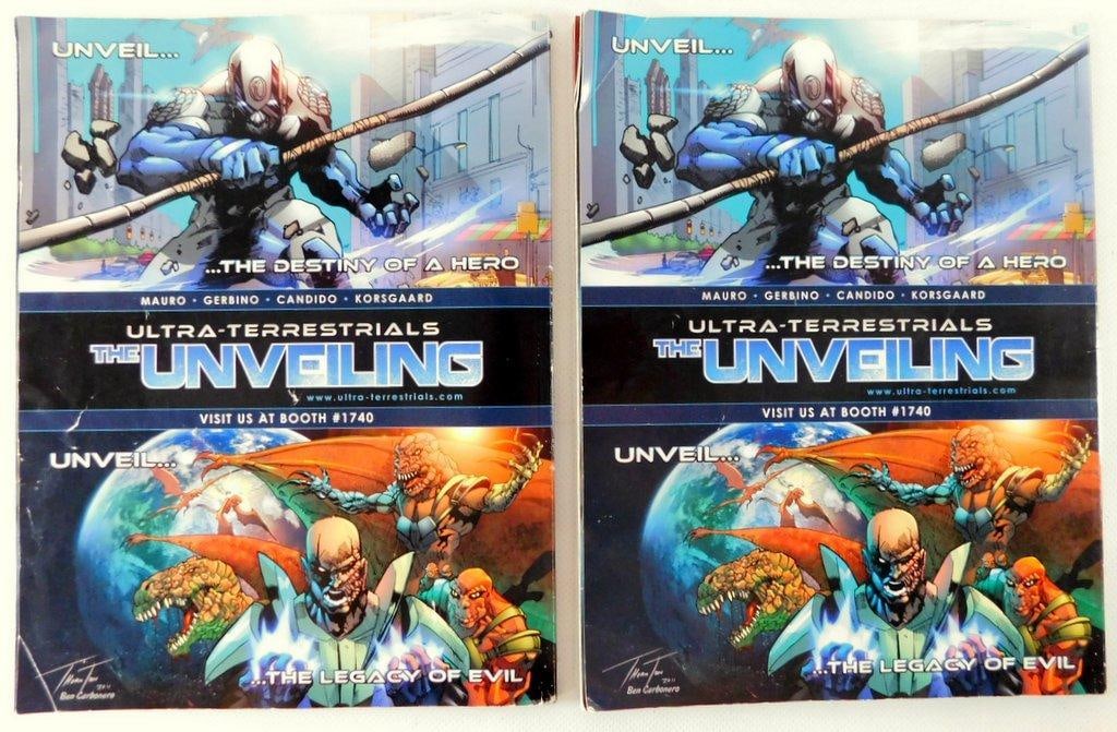 Two Identical Promotional Flyers for Ultra-Terrestrials: The Unveiling - 2
