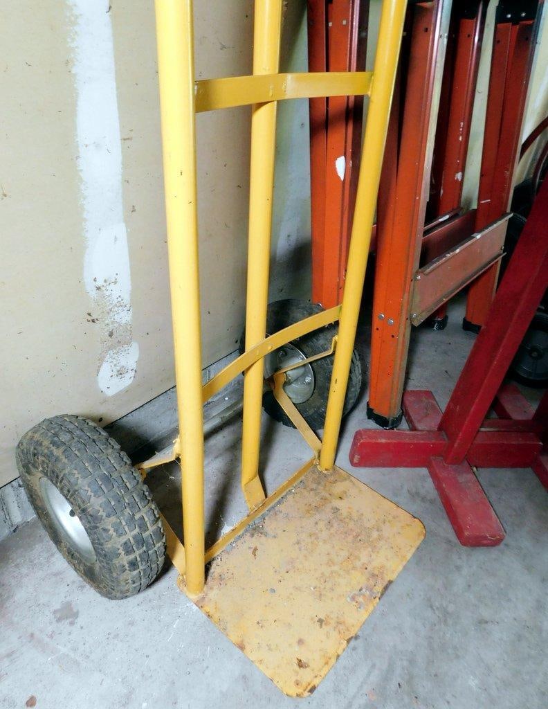 Hand Trucks and Saw Horse Grouping - 7