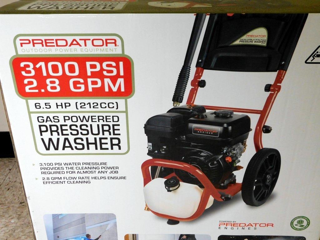 NIB Predator 3100 PSI 2.8 GPM Gas-Powered Pressure Washer - 2