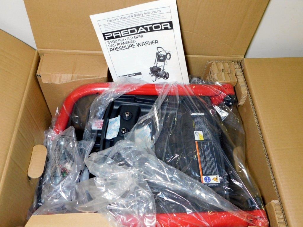 NIB Predator 3100 PSI 2.8 GPM Gas-Powered Pressure Washer - 4