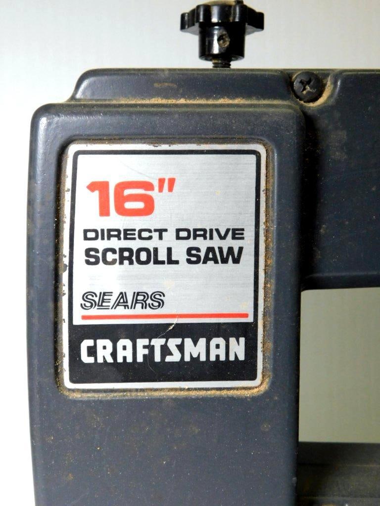 Craftsman 16-Inch Direct Drive Scroll Saw - 2