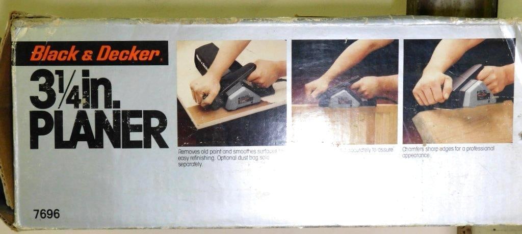 Tools Including Black & Decker Planer, Levels, and Power Tools - 2