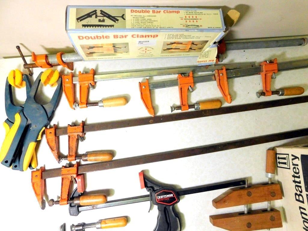 Large Grouping of Clamps - 2