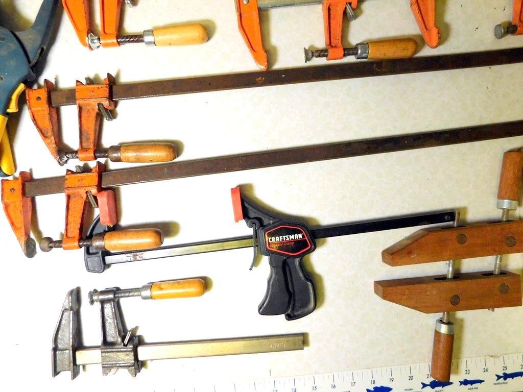 Large Grouping of Clamps - 3