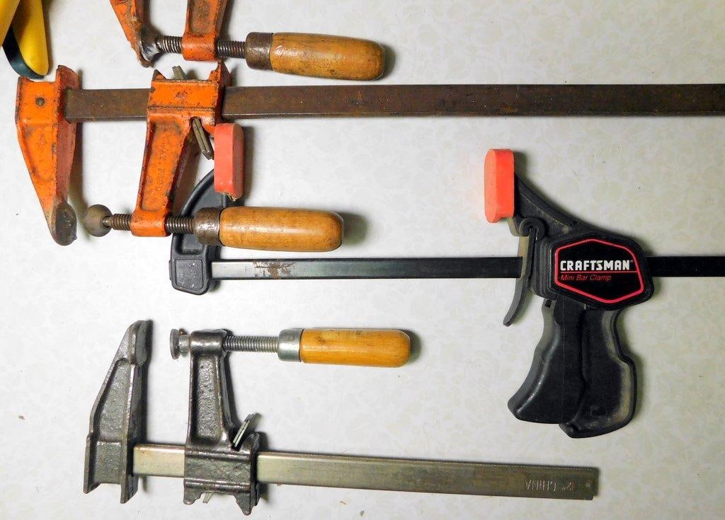 Large Grouping of Clamps - 7