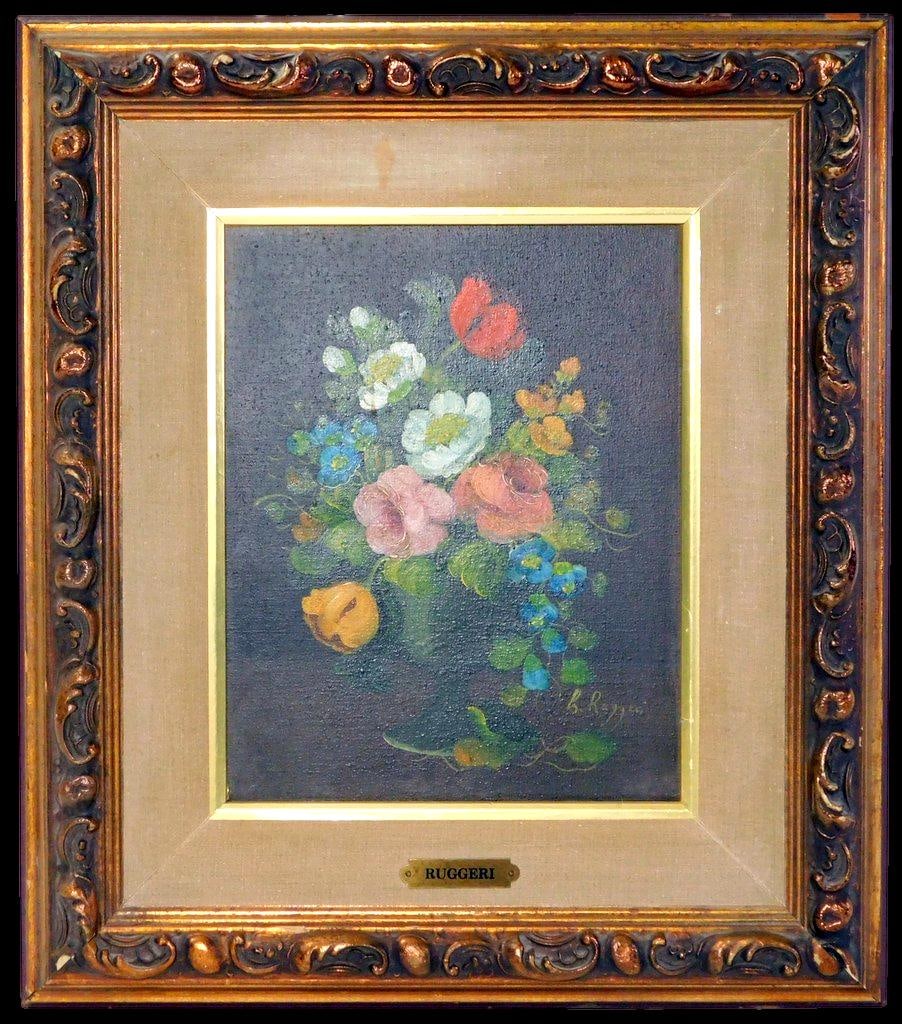 Original Oil Painting by Vito Ruggeri (Italian 1930- ?)