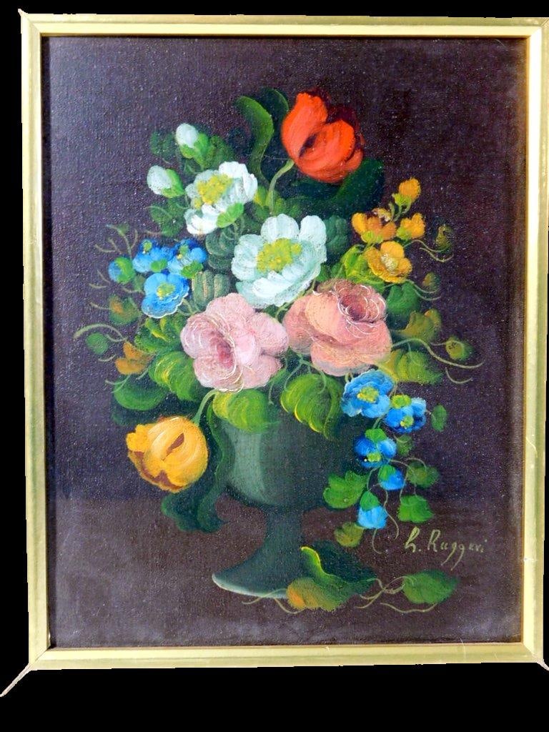 Original Oil Painting by Vito Ruggeri (Italian 1930- ?) - 2