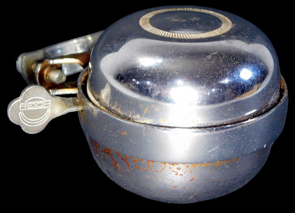 Vintage Reich Chrome Bicycle Bell - 2