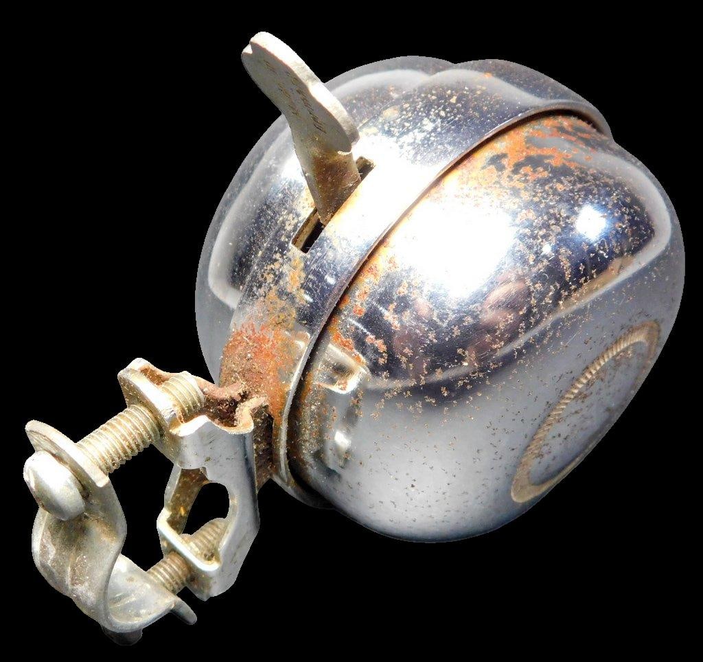 Vintage Reich Chrome Bicycle Bell - 4