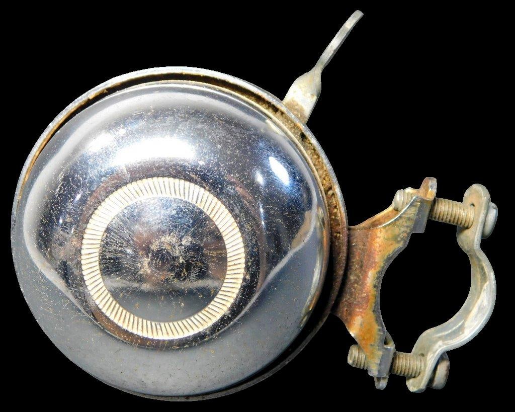 Vintage Reich Chrome Bicycle Bell - 6