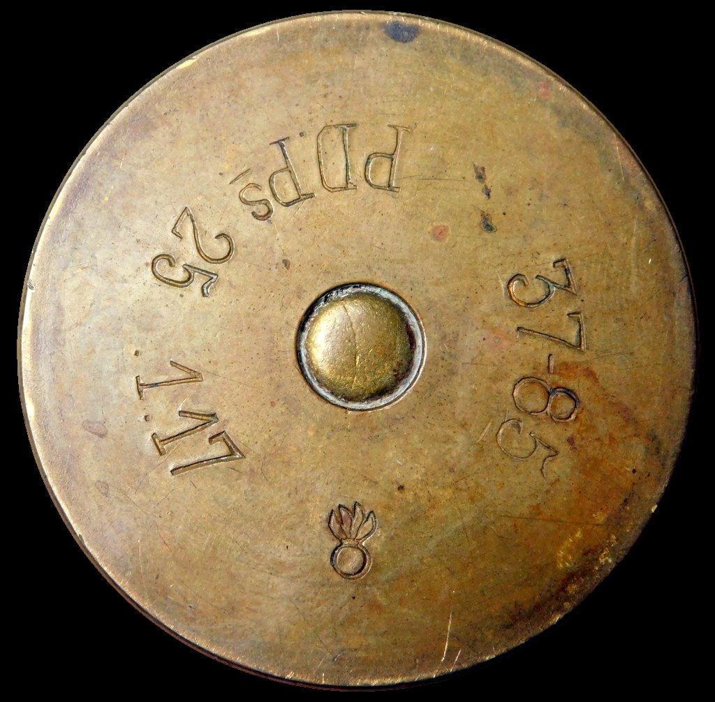 World War I Trench Art Brass Shell Case, 1918 - 11
