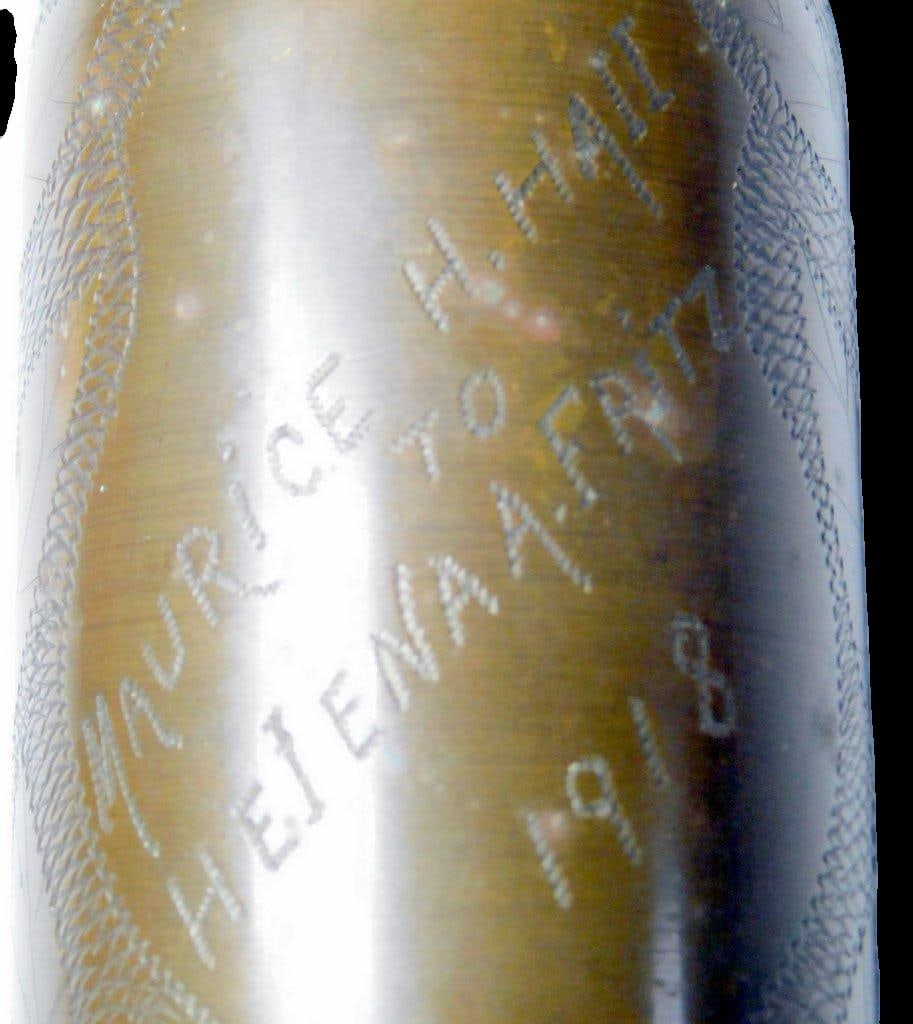 World War I Trench Art Brass Shell Case, 1918 - 3