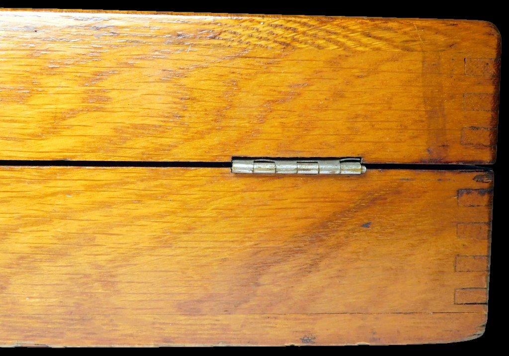 Wheeler & Wilson Manufacturing Co. Antique, Hand-Carved Wooden Accessory Box - 8