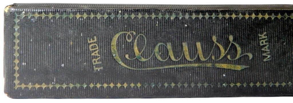 Clauss 'Barber's Special' Straight Razor w/ Cream Handle, Includes Origianal Box - 12