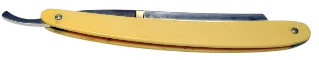 Clauss 'Barber's Special' Straight Razor w/ Cream Handle, Includes Origianal Box - 5