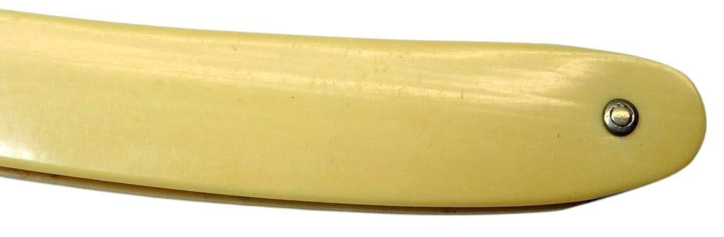 Clauss 'Barber's Special' Straight Razor w/ Cream Handle, Includes Origianal Box - 9