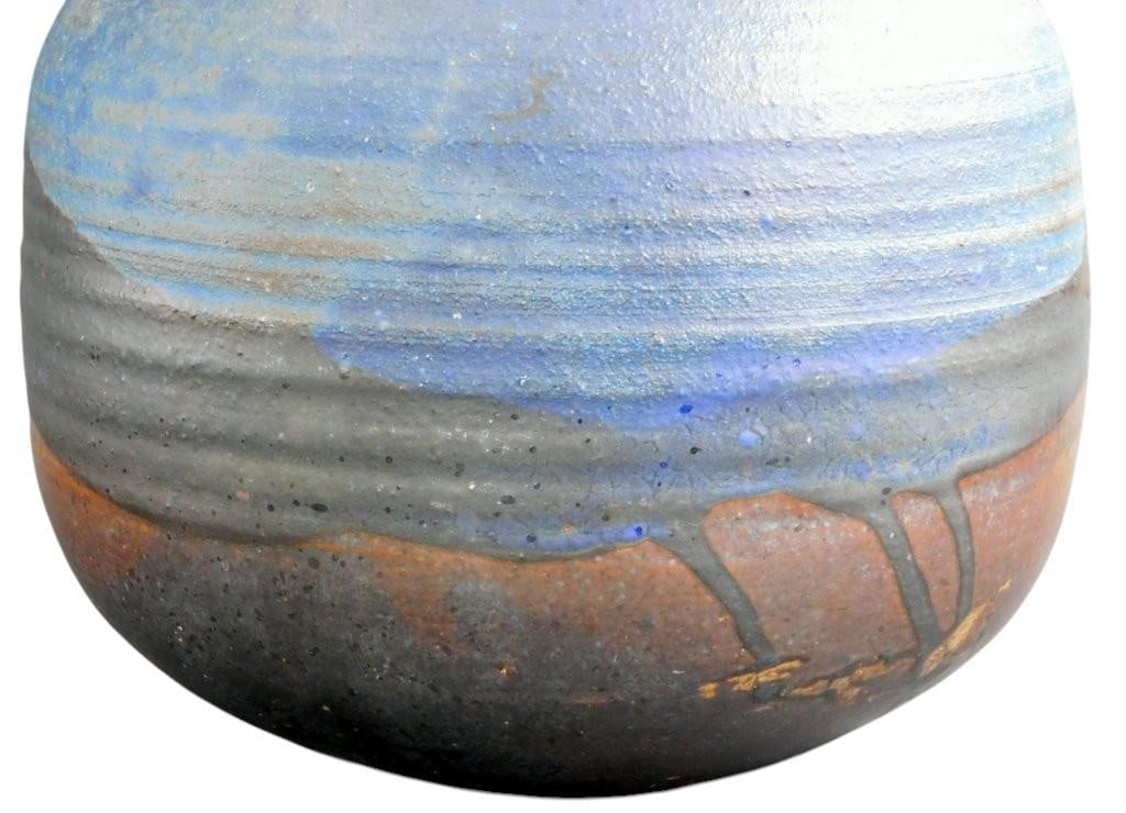 Toshiko Takaezu Glazed Stoneware Vase - 5