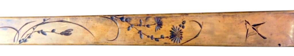 Meiji-Era (18681912) Japanese Mixed-Metal (Shakudo and Bronze) Page Turner and Letter Opener - 9