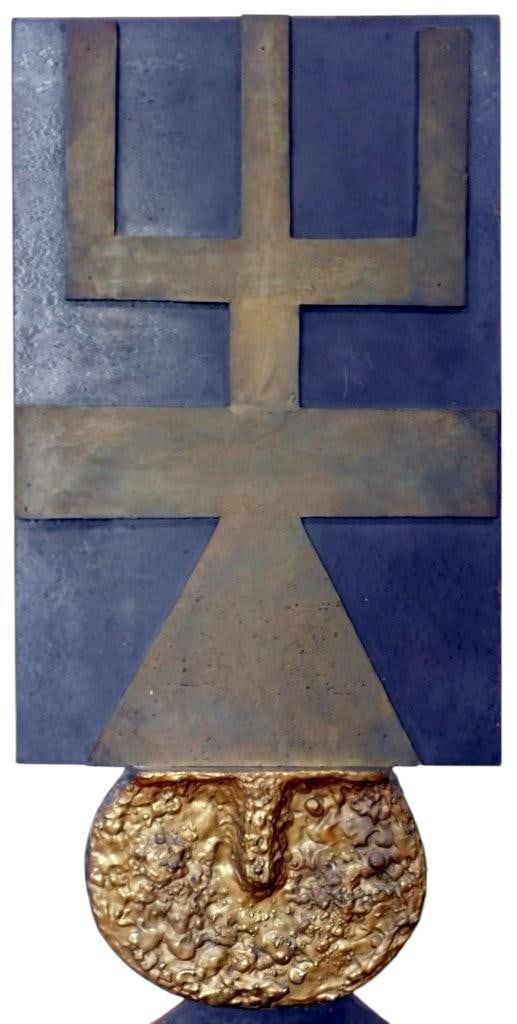 Pierre Caille 'Big Wizard and Small Wizard,' Iron and Steel Sculpture, 1962 - 2