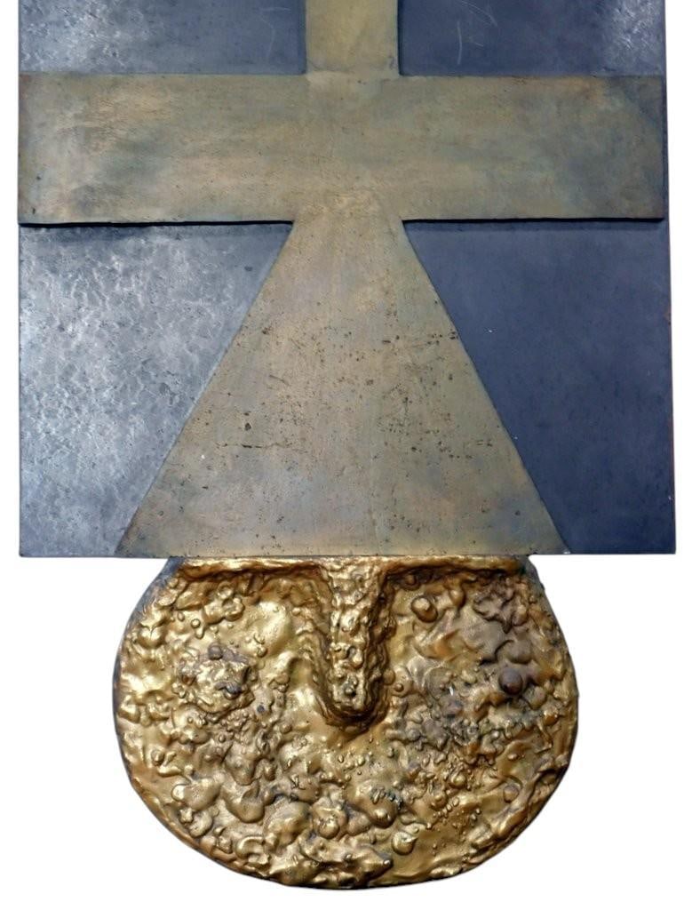 Pierre Caille 'Big Wizard and Small Wizard,' Iron and Steel Sculpture, 1962 - 3
