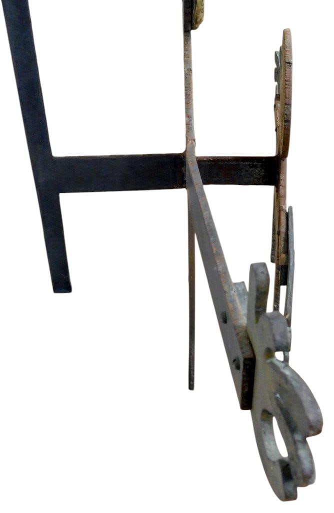 Pierre Caille 'Big Wizard and Small Wizard,' Iron and Steel Sculpture, 1962 - 8