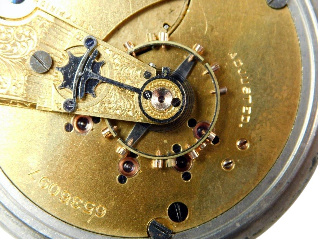 American Waltham Pocket Watch, Model 1883 - 12