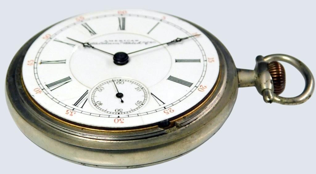 American Waltham Pocket Watch, Model 1883 - 4