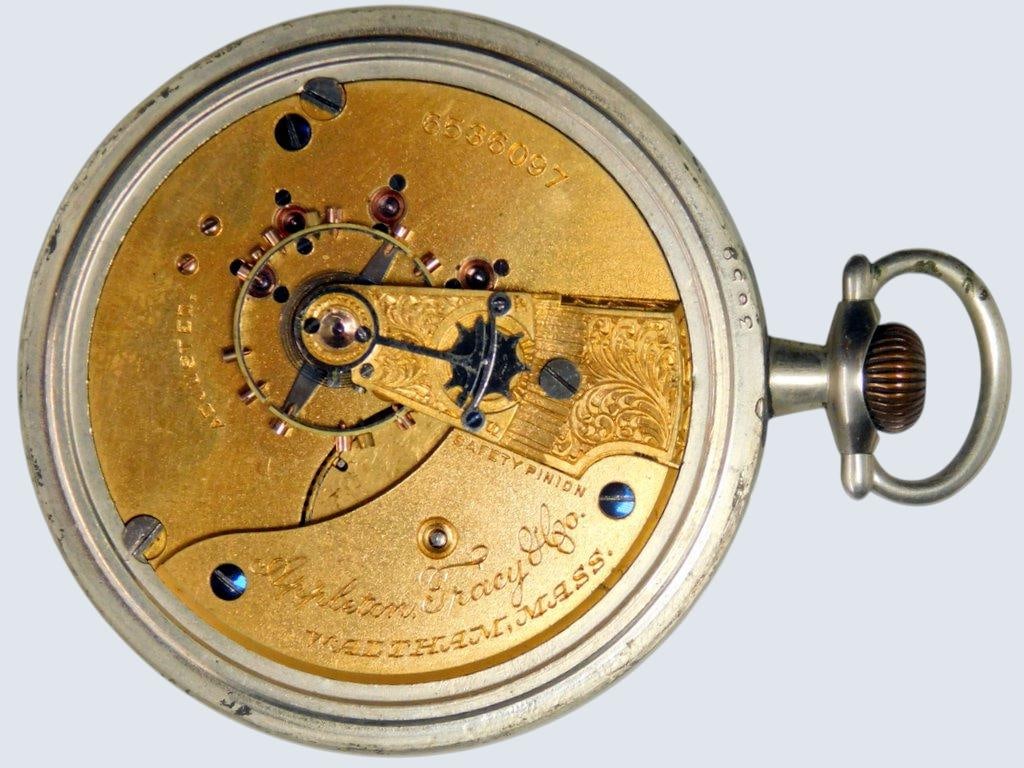 American Waltham Pocket Watch, Model 1883 - 9