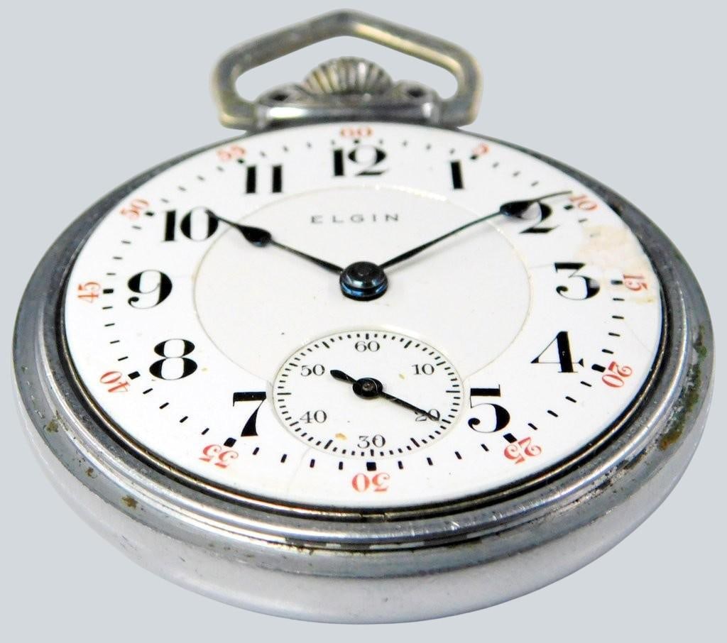 Elgin Pocket Watch w/ 23-Jewel Movement - 6